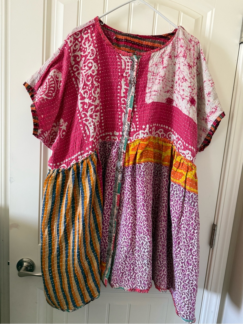 Kantha Bae Pareo daydreamer button down mini dress - Picture 4 of 7